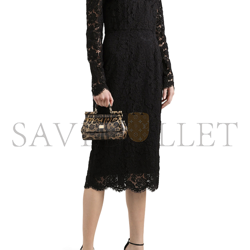 DOLCE GABBANA SMALL SICILY HANDBAG BB7116BM568HA93M (19*13*6cm)